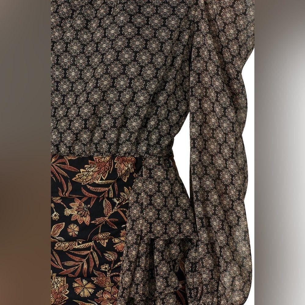MISA Los Angeles Amber Paisley Mini Dress,‎ Size 8 - Picture 3 of 16